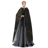 Norse Viking Tree of Life Hooded Cape Hooded Cloak Viking Warriors
