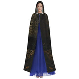 Norse Viking Tree of Life Hooded Cape Hooded Cloak Viking Warriors