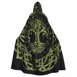 Norse Viking Tree of Life Hooded Cape Hooded Cloak Viking Warriors