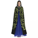 Norse Viking Tree of Life Hooded Cape Hooded Cloak Viking Warriors