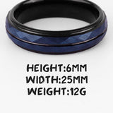 Norse Warrior Geometric Tungsten Ring Rings Viking Warriors