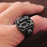 Number Thirteen Biker Ring Rings Viking Warriors