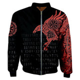 Odin Ravens Bomber Jacket Coats & Jackets Viking Warriors