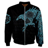 Odin Ravens Bomber Jacket Coats & Jackets Viking Warriors