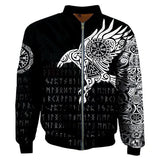 Odin Ravens Bomber Jacket Coats & Jackets Viking Warriors