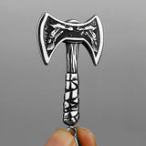 Odin Ravens Double Axe Necklace necklace Viking Warriors