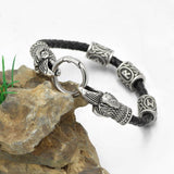Odin Ravens Runes Bracelet Bracelets Viking Warriors