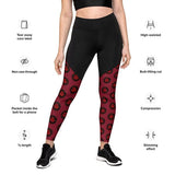 Odin's Valknut Sports Leggings Activewear Viking Warriors