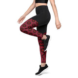 Odin's Valknut Sports Leggings Activewear Viking Warriors