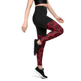 Odin's Valknut Sports Leggings Activewear Viking Warriors