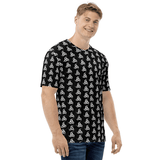 Odin Triple Horn Men's T-shirt Viking Warriors