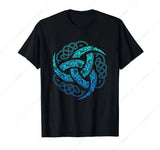 Odin Triple Horn Viking T-Shirt T-shirts Viking Warriors