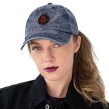 Odin Valknut Vintage Cap Hats Viking Warriors