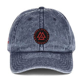 Odin Valknut Vintage Cap Hats Viking Warriors