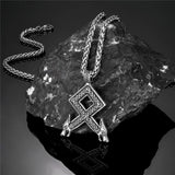 Othala Rune Pendant Necklaces Viking Warriors