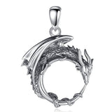Ouroboros  Dragon Necklace Necklaces Viking Warriors