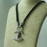Raven Thor Hammer Necklace Viking Warriors