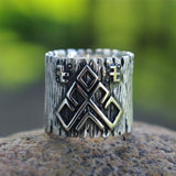 Rozhanitsa Slavic Runes Ring Rings Viking Warriors