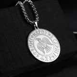Rune Raven Necklace Necklaces Viking Warriors