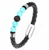 Seafarer Beads Leather Bracelet Bracelets Viking Warriors