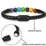 Seafarer Beads Leather Bracelet Bracelets Viking Warriors