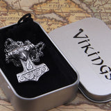 Skane  Mjöllnir Thor's Hammer Necklace Necklaces Viking Warriors
