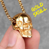 Skull Necklace Viking Warriors
