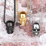 Skull Necklace Viking Warriors