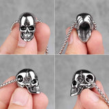 Skull Necklace Viking Warriors