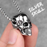 Skull Necklace Viking Warriors