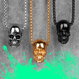 Skull Necklace Viking Warriors