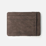 Slim PU Leather Wallet Wallets & Money Clips Viking Warriors