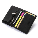 Slim PU Leather Wallet Wallets & Money Clips Viking Warriors