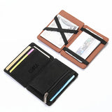 Slim PU Leather Wallet Wallets & Money Clips Viking Warriors