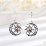 Sol and Mani Necklace and Earrings Jewelry Sets Viking Warriors