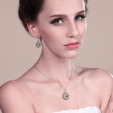 Sol and Mani Necklace and Earrings Jewelry Sets Viking Warriors