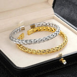 Stainless Steel Braided Bracelet Bracelets Viking Warriors