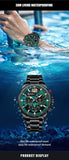 Stainless Steel Chronograph Sports Watch watch Viking Warriors