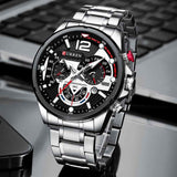 Stainless Steel Chronograph Sports Watch watch Viking Warriors