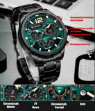 Stainless Steel Chronograph Sports Watch watch Viking Warriors