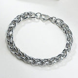 Stainless Steel Wheat Chain Bracelet Bracelets Viking Warriors