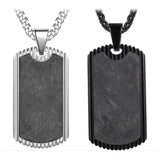 Stone Tag Necklace necklace Viking Warriors