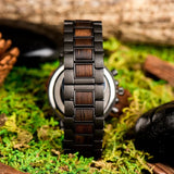 Stylish Chronograph Wooden Watch Watches Viking Warriors