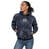 Sun Wheel Engraved Tie-dye Hoodie Hoodies Viking Warriors