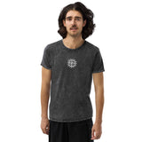 Sun Wheel Unisex Denim T-Shirt Denim T-Shirt Viking Warriors