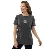 Sun Wheel Unisex Denim T-Shirt Denim T-Shirt Viking Warriors