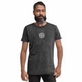 Sun Wheel Unisex Denim T-Shirt Denim T-Shirt Viking Warriors