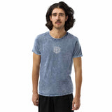 Sun Wheel Unisex Denim T-Shirt Denim T-Shirt Viking Warriors