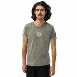 Sun Wheel Unisex Denim T-Shirt Denim T-Shirt Viking Warriors
