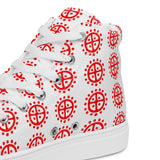 Sun Wheel Women’s high top canvas shoes Women’s high top canvas shoes Viking Warriors